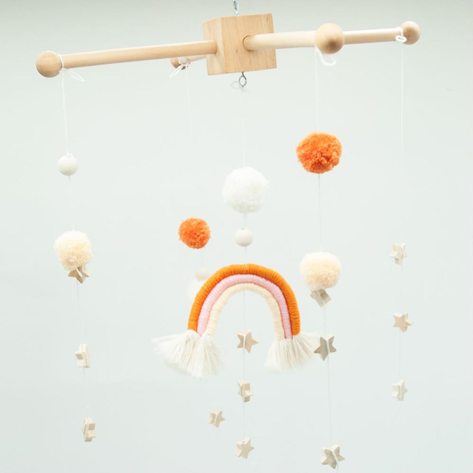 Baby Nursery Frames - Baby Crib Hanger Wooden Frame Wind