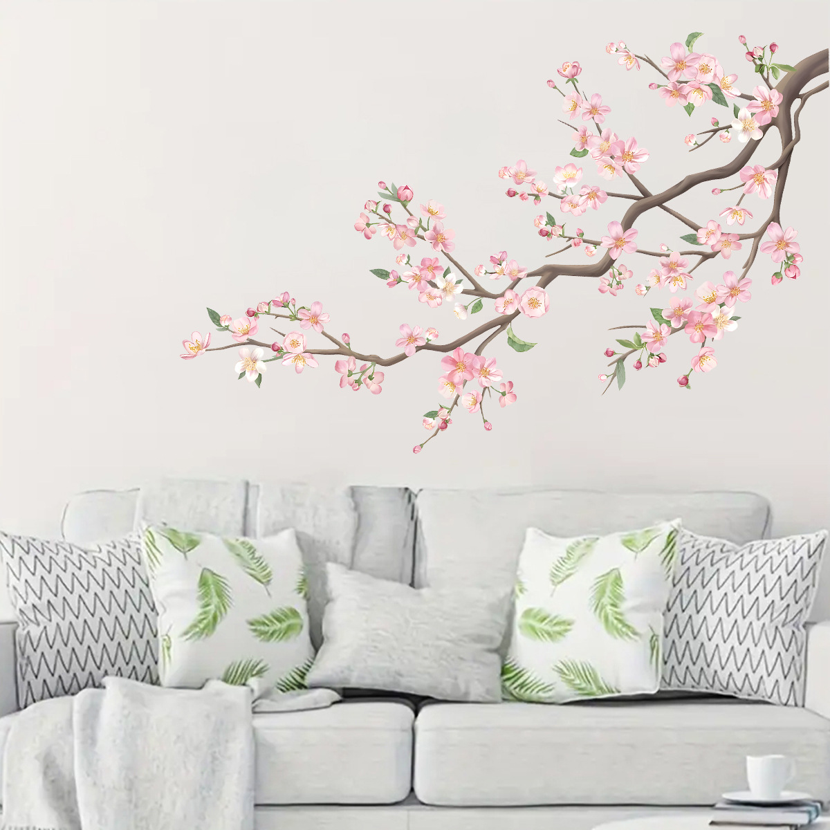 Watercolour Bird Flower Wall S - Baby Girl Nursery Quotes review and price