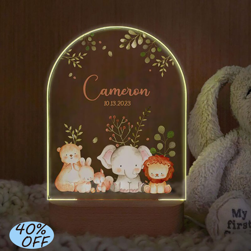 Custom Name Baby Night Light P - Baby Nursery Boy review and price