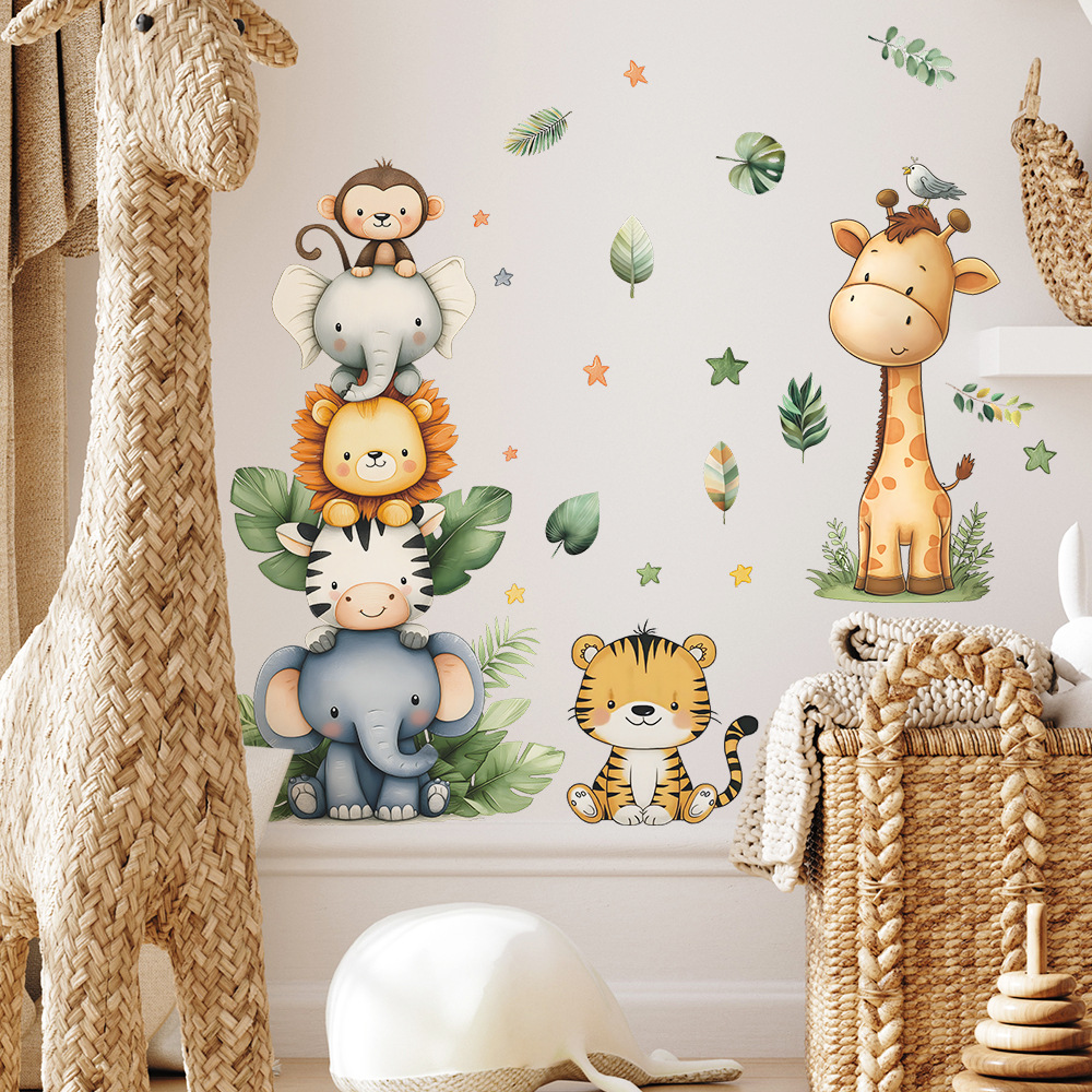 Boho Forest Animals Wall Stick - Baby Nursery Decor Girl review and price