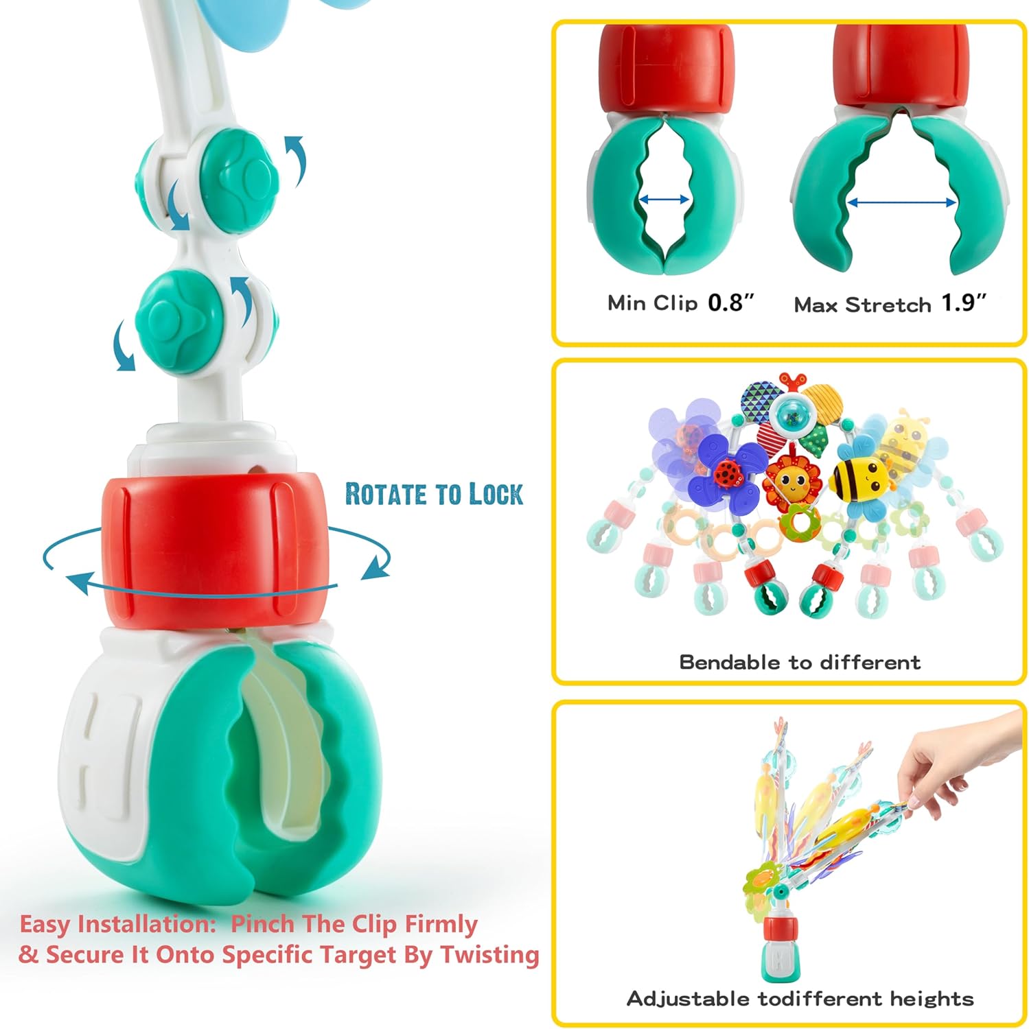 Adjustable Arch Bassinet Toys  - Baby Nursery Trolley review and price
