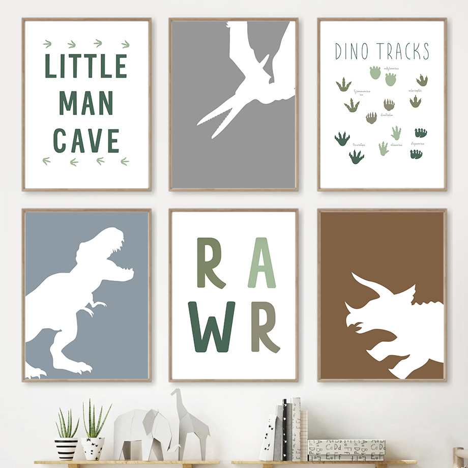 Jurassic Dinosaur Tyrannosauru - Baby Girl Nursery Quotes review and price