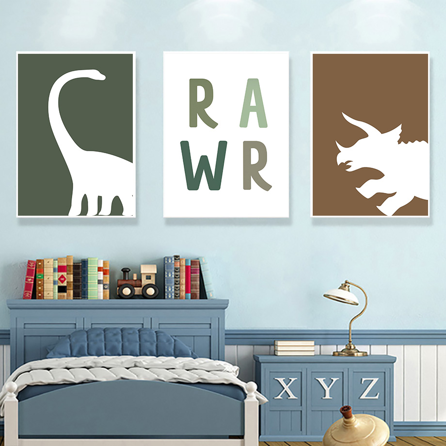 Jurassic Dinosaur Tyrannosauru - Baby Girl Nursery Quotes review and price