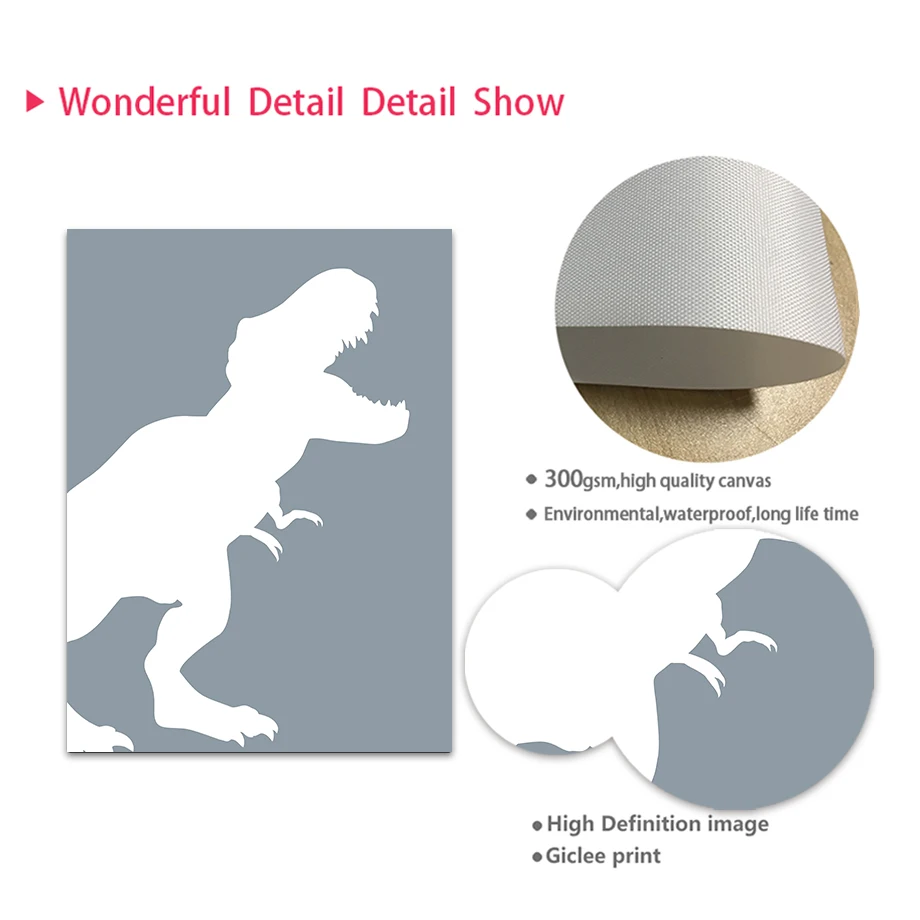 Jurassic Dinosaur Tyrannosauru - Baby Girl Nursery Quotes review and price