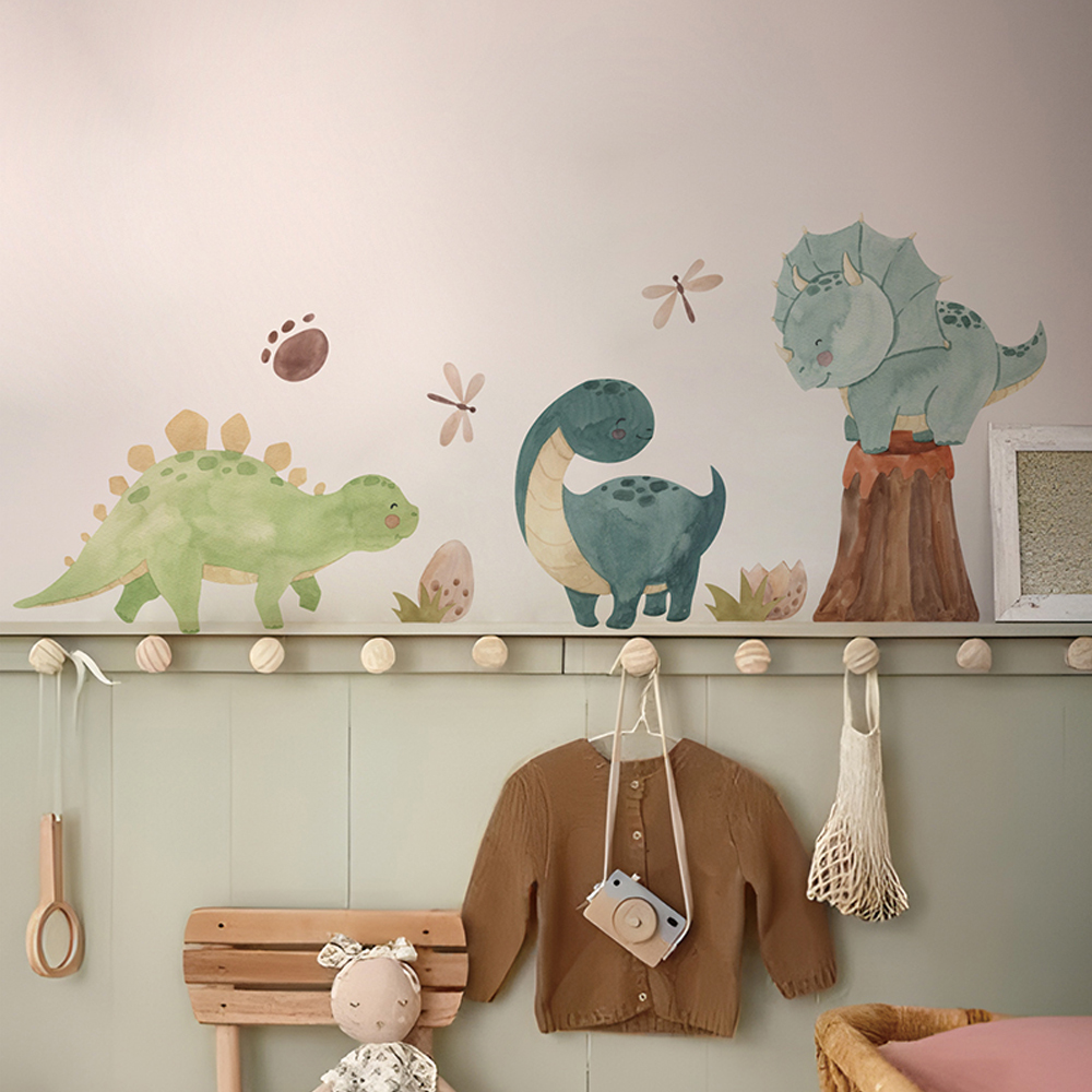 Dinosaur Wall Decals, Dino Alp - Baby Girl Nursery Quotes review and price