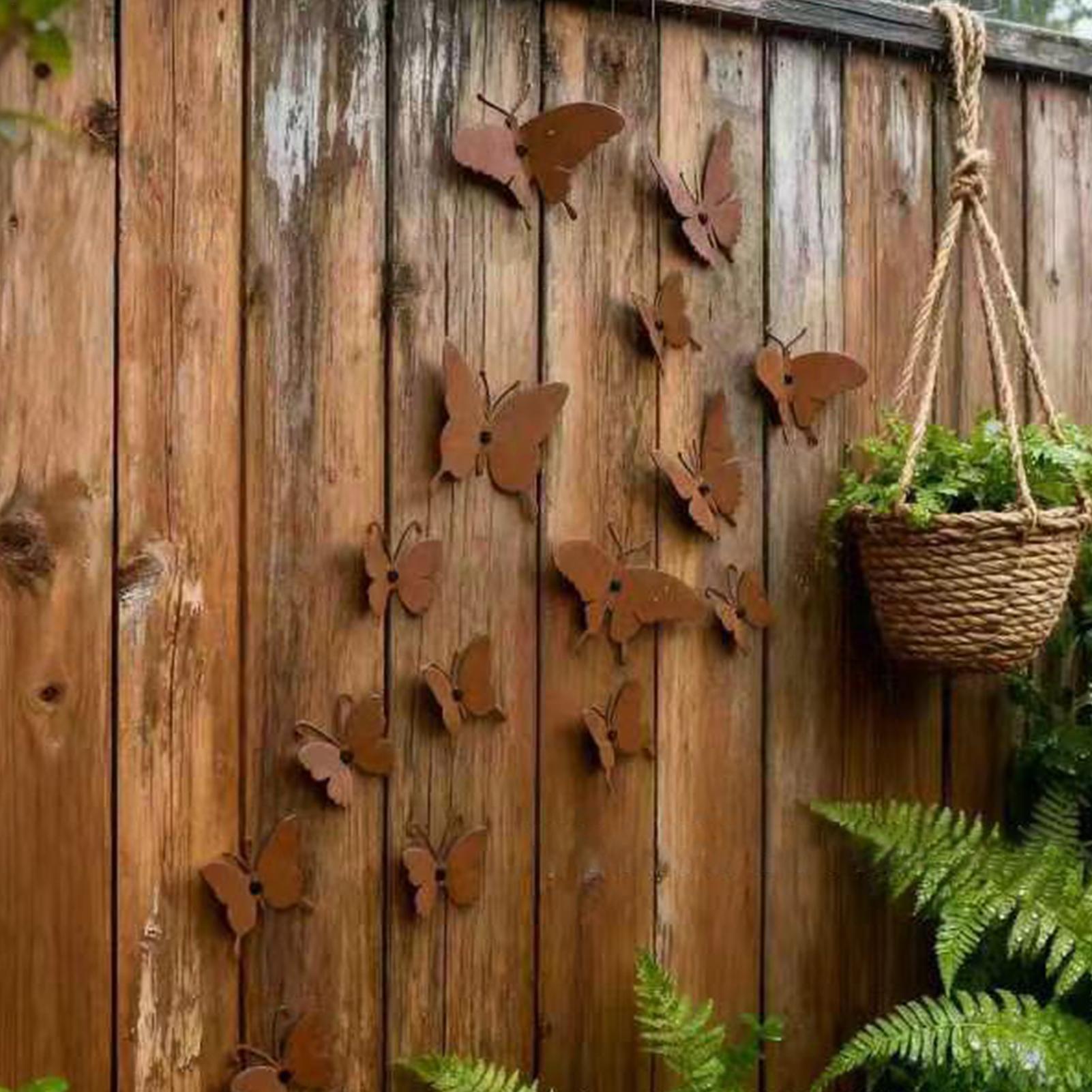 Metal Butterfly Wall Decor 15  - Baby Nursery Decor Girl review and price