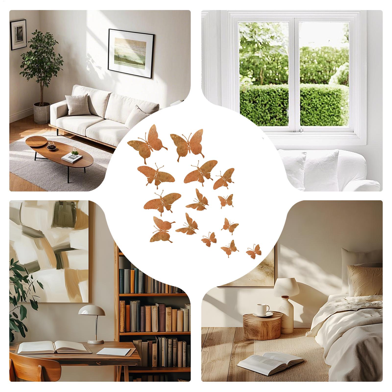 Metal Butterfly Wall Decor 15  - Baby Nursery Decor Girl review and price