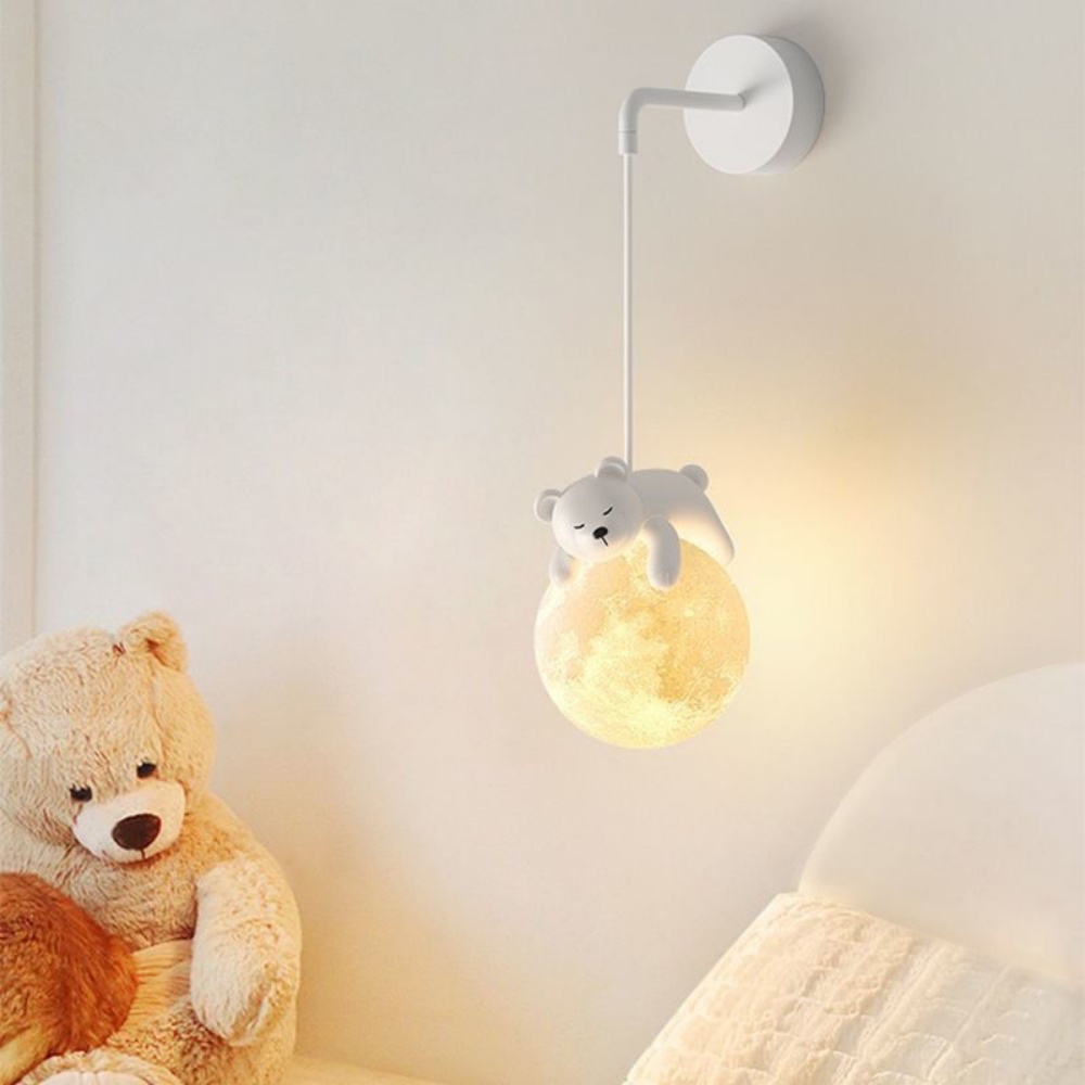 Cute Animal Wall Lamp White Ra - Baby Nursery Wall Lights review and price