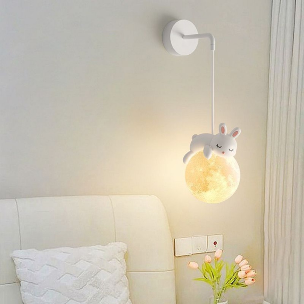 Cute Animal Wall Lamp White Ra - Baby Nursery Wall Lights review and price