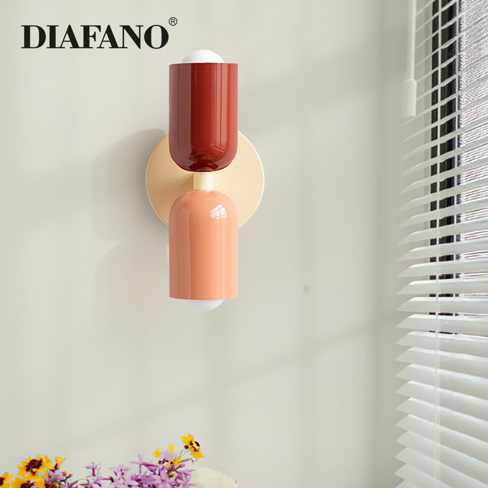 Nordic Wall Lamp Colorfully Do - Baby Nursery Wall Lights review and price