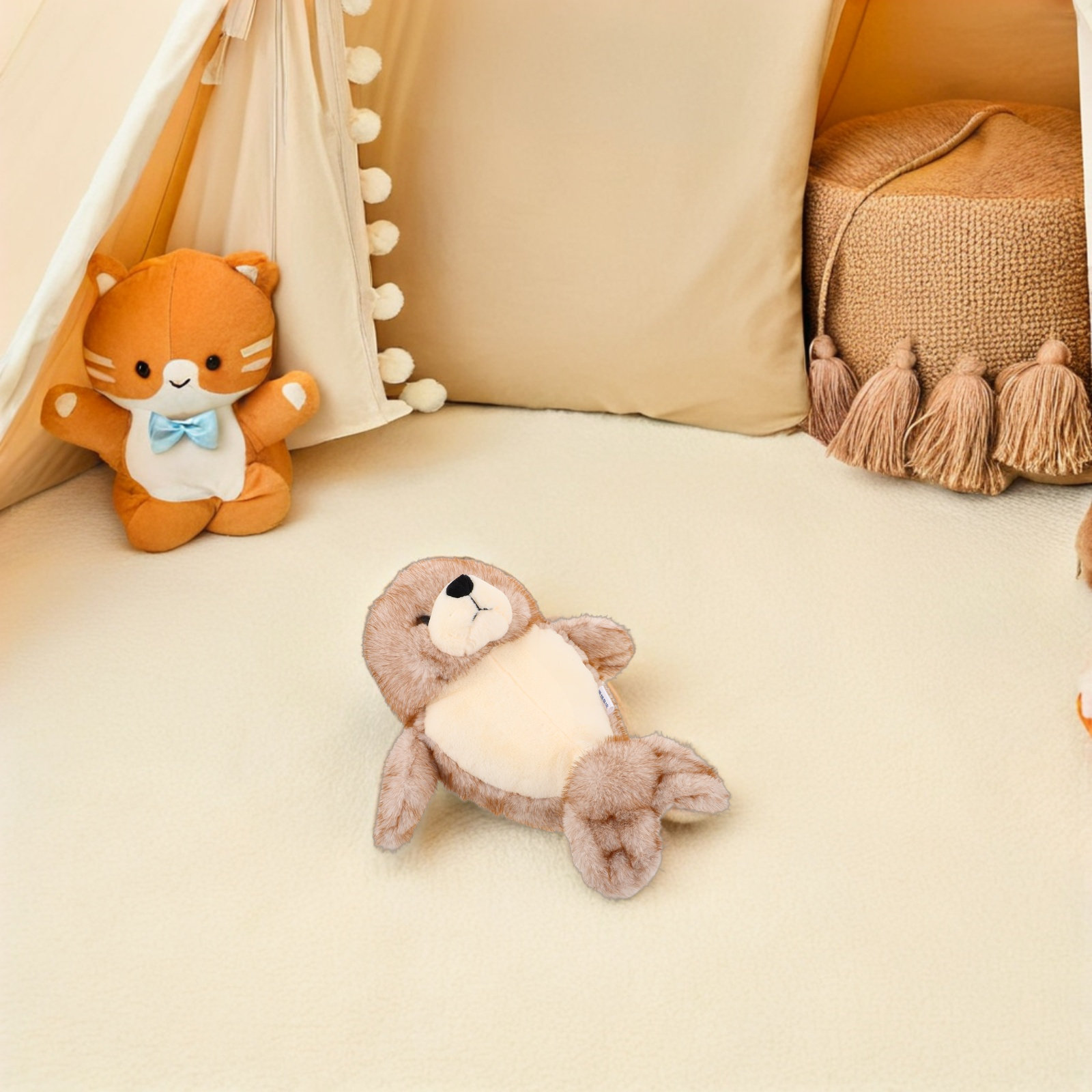 Seal Stuffed Animal Soft Cuddl - Baby Nursery Decor Girl review and price