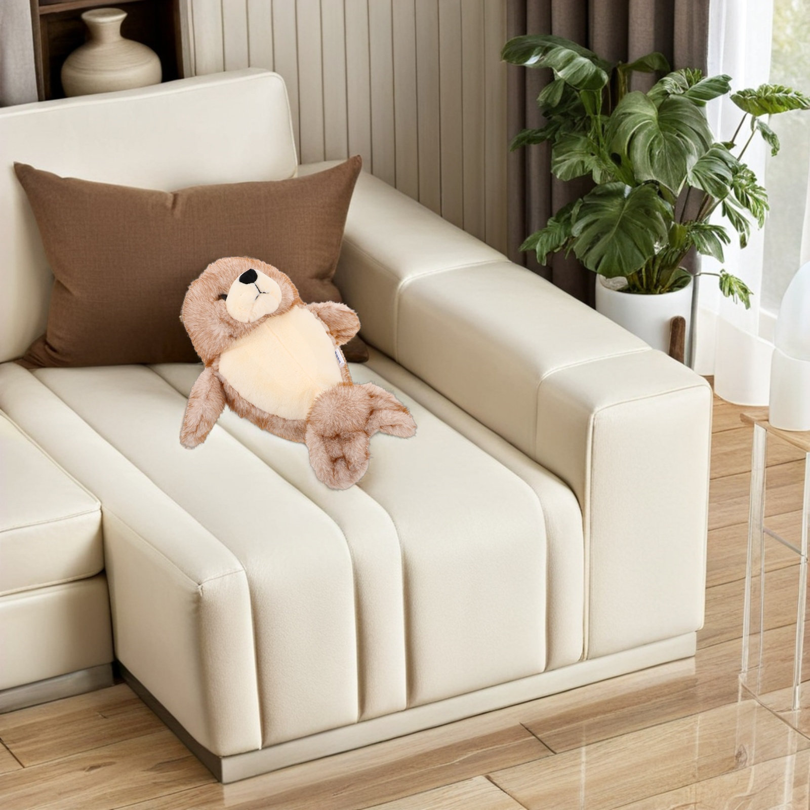 Seal Stuffed Animal Soft Cuddl - Baby Nursery Decor Girl review and price