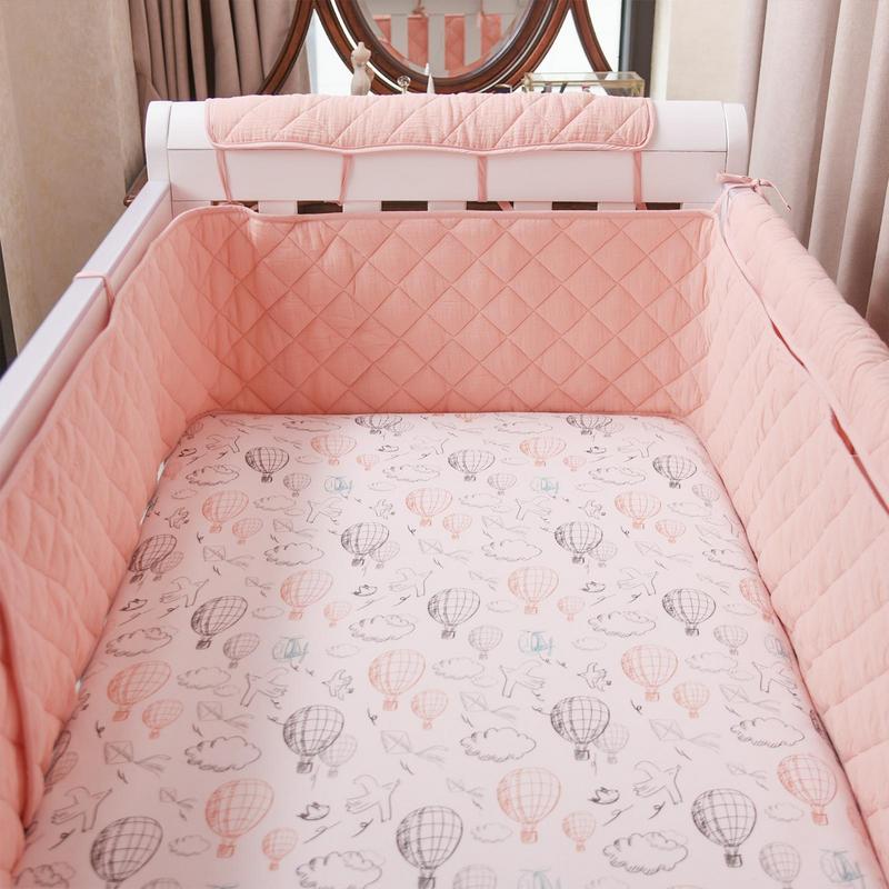 Bumper for Baby Bed Fence Cot  - Baby Nursery Decor Girl review and price