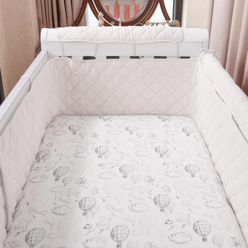 Bumper for Baby Bed Fence Cot  - Baby Nursery Decor Girl review and price