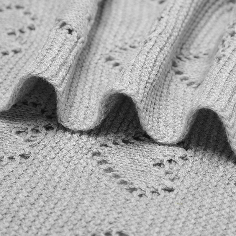 Baby Cotton Blankets Knitted N - Baby Nursery Boy review and price