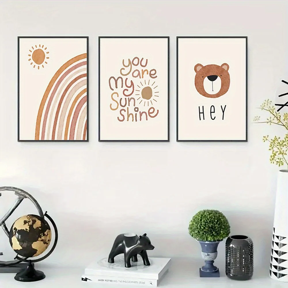 (No frame)3pcs Canvas Art Set, - Baby Nursery Frames review and price
