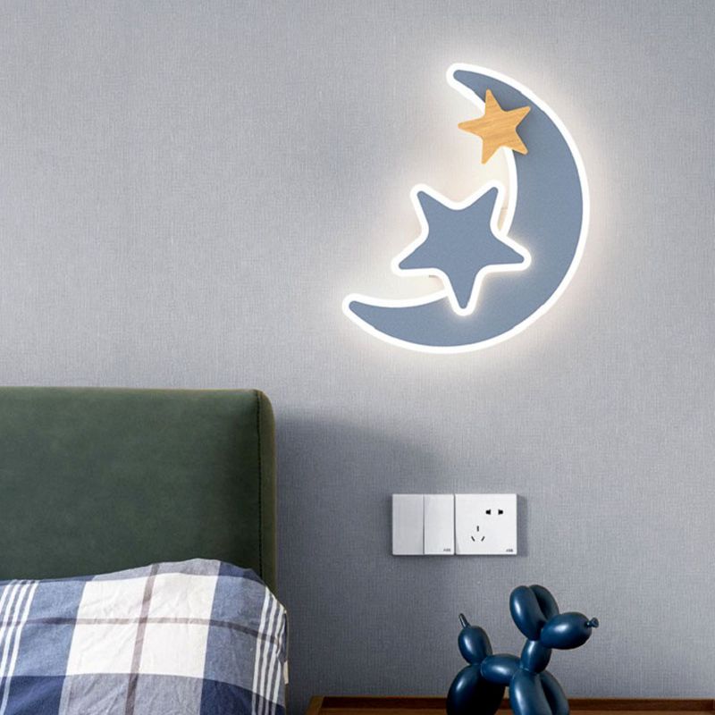 Cartoon LED Rocket Wall Lamp M - Baby Nursery Wall Lights review and price